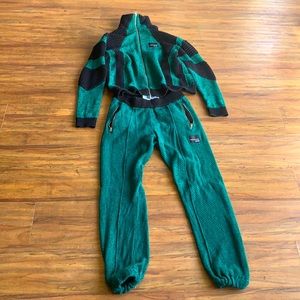 Matching top and bottom sweatsuit